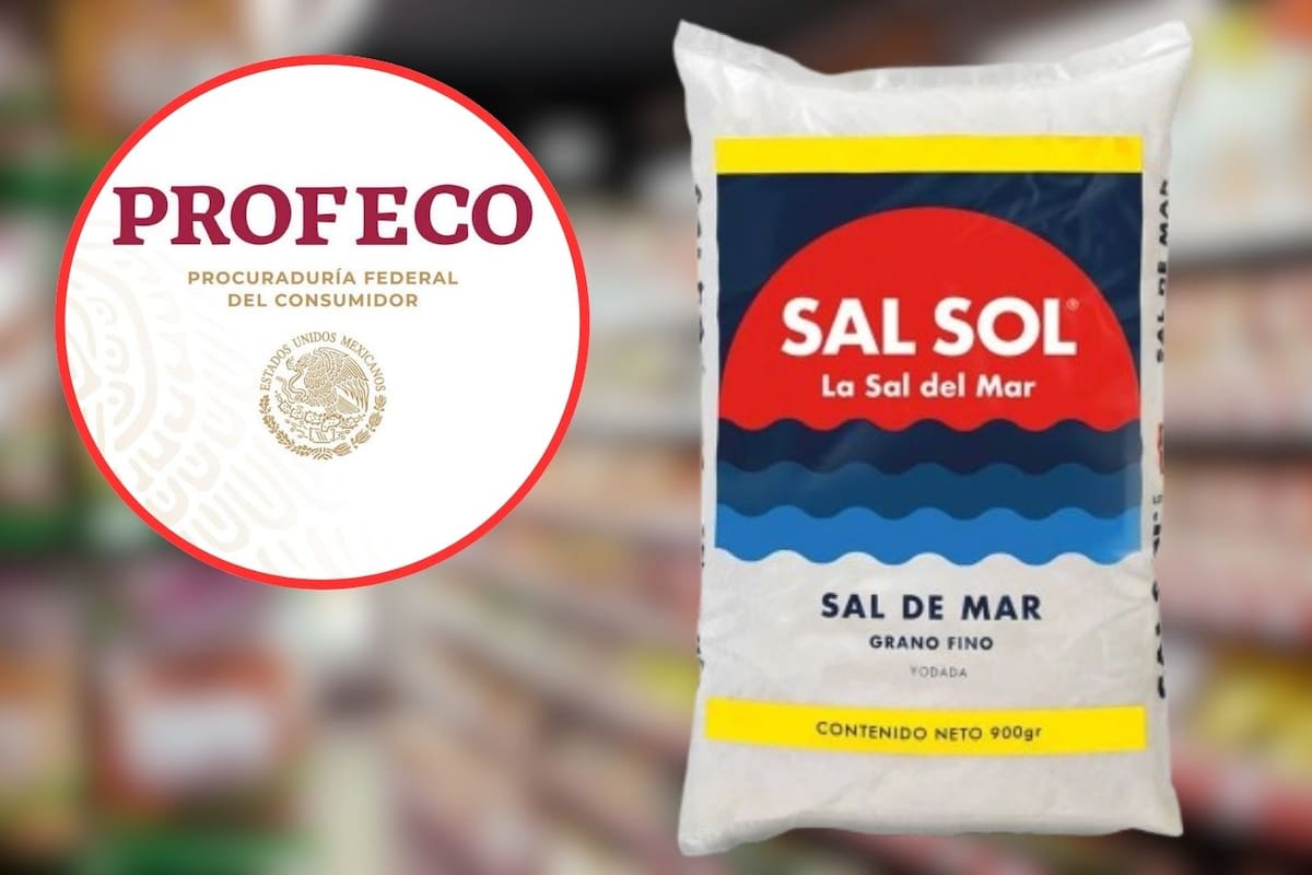 Profeco analiza las marcas de sal de mesa y concluye que Sal Sol fue la que obtuvo mejores resultados cumpliendo con la normativa mexicana para consumo