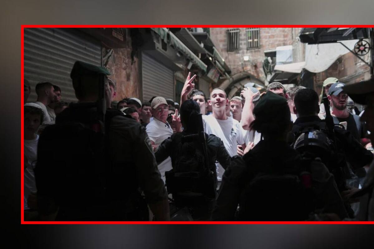 “Muerte a los árabes”: Nacionalistas israelíes marchan en Jerusalén coreando consignas antiárabes