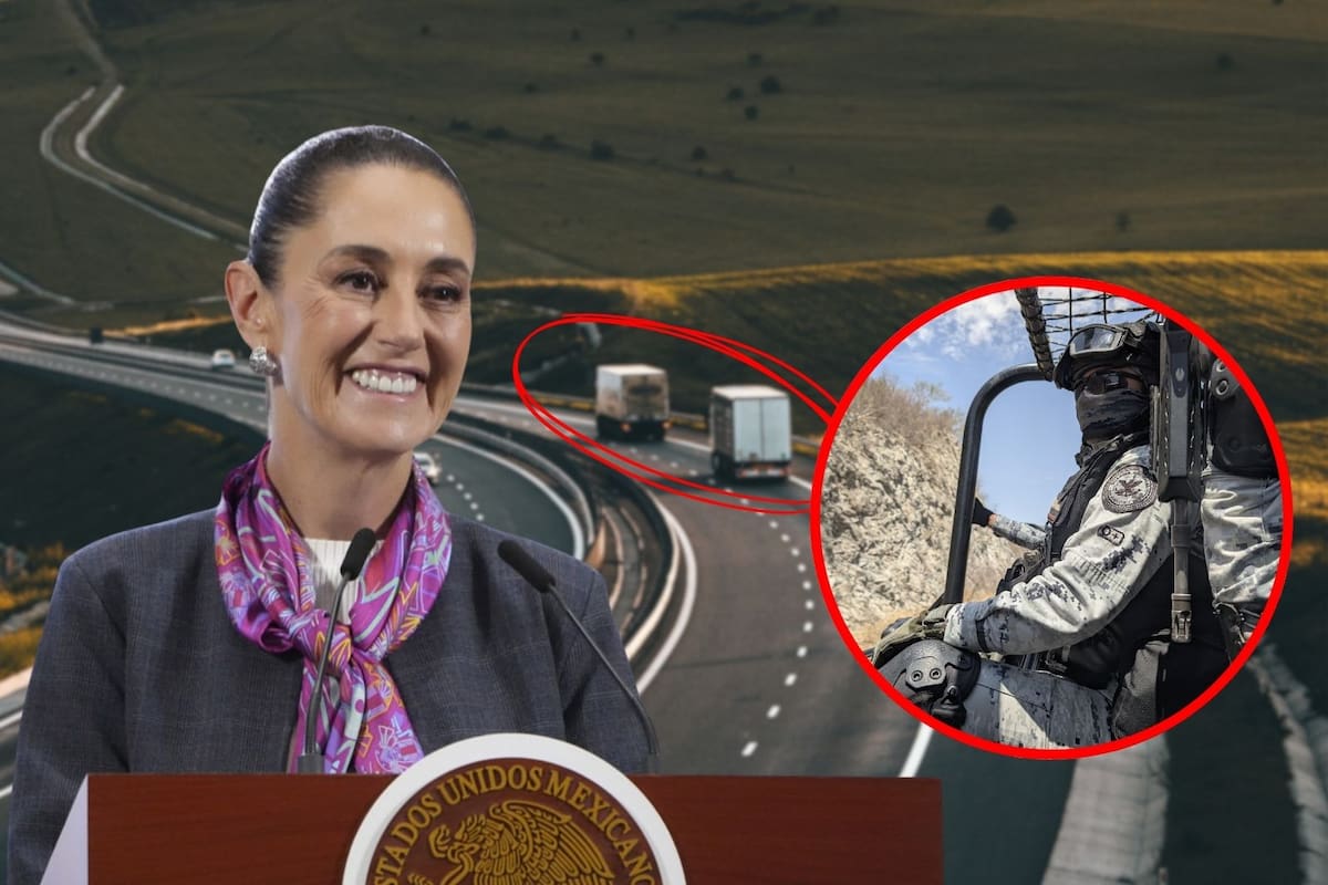 Gobierno de Sheinbaum implementará Plan “Cero Robos” encabezado por la Guardia Nacional con diespliegue masivo en 3 autopistas del País: ¿Cuáles son y en qué consiste el operativo?