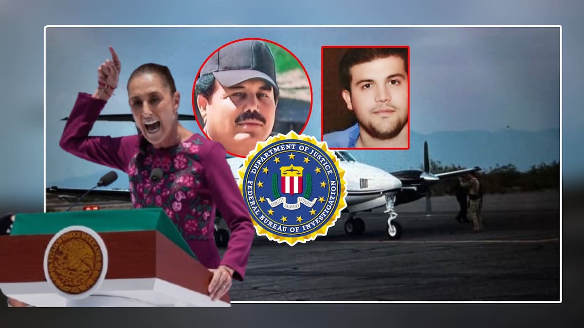 La presidenta Sheinbaum ordena revisar el caso de la avioneta de "El Mayo" Zambada y Joaquín Guzmán López; responderá la próxima semana. | Archivo GH