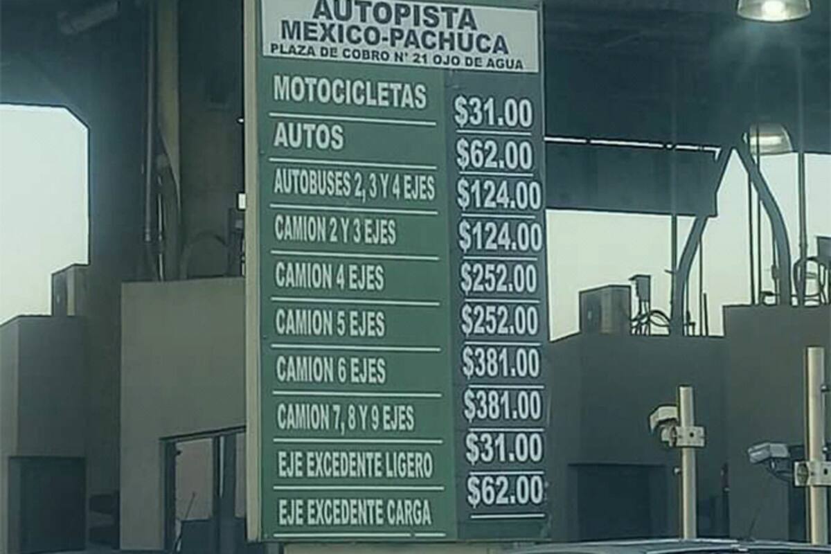 Tarifas de peaje en Edomex: Estos son los nuevos costos tras los aumentos