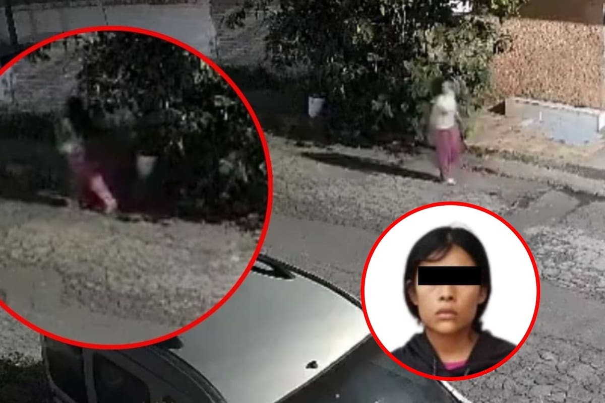 Detienen a mujer que abandonó a su bebé recién nacido en bolsa de mandado en Ecatepec