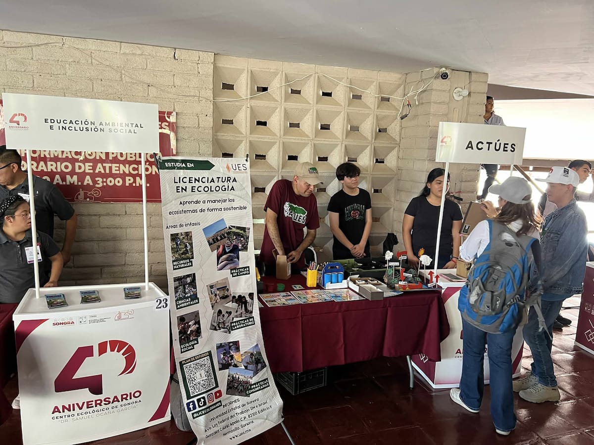 A iniciativa del ex gobernador Samuel Ocaña García, el Centro Ecológico de Sonora arrancó operaciones en 1985. FOTO: JULIO CLARK