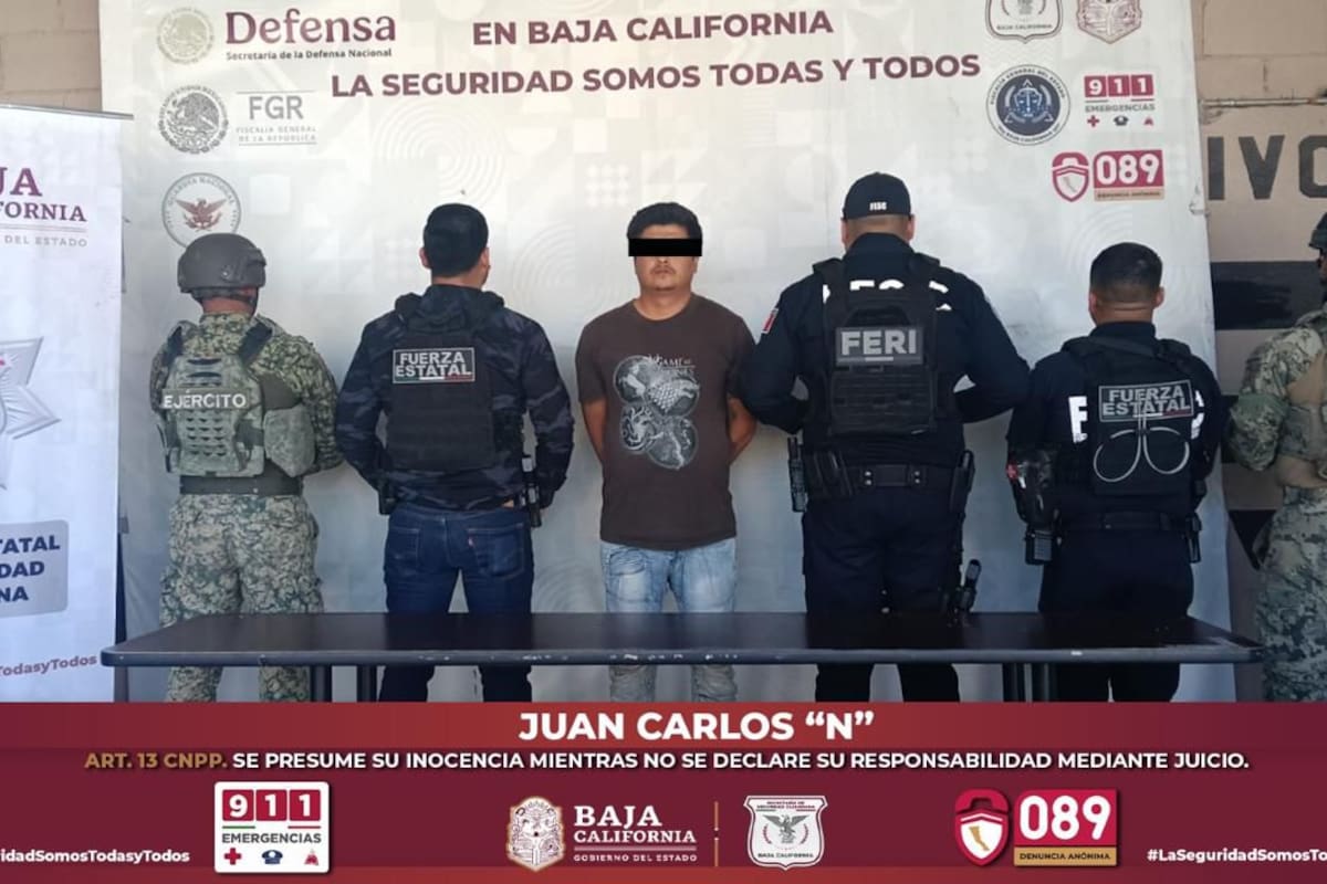 Presunto agresor sexual de Rosarito es detenido en Mexicali