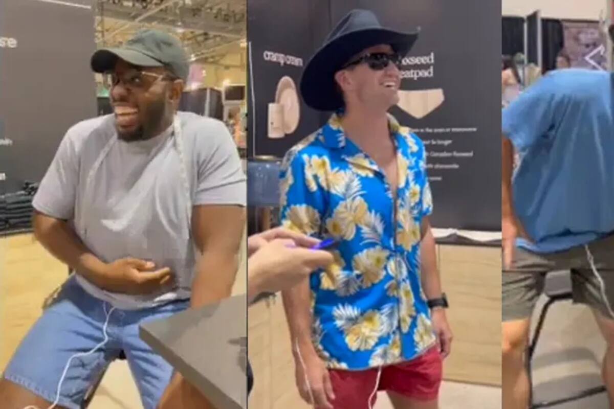 VIDEO: Hombres experimentan dolor menstrual con un simulador