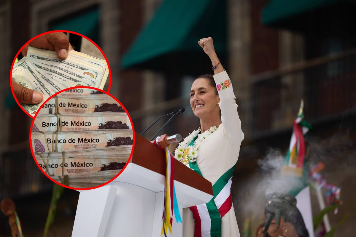 Peso mexicano da bienvenida a Claudia Sheinbaum: Es la moneda más apreciada frente al dólar