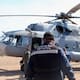 Incendio forestal en Arivechi alcanza 55% de control; helicóptero de la Fuerza Aérea Mexicana se suma al combate