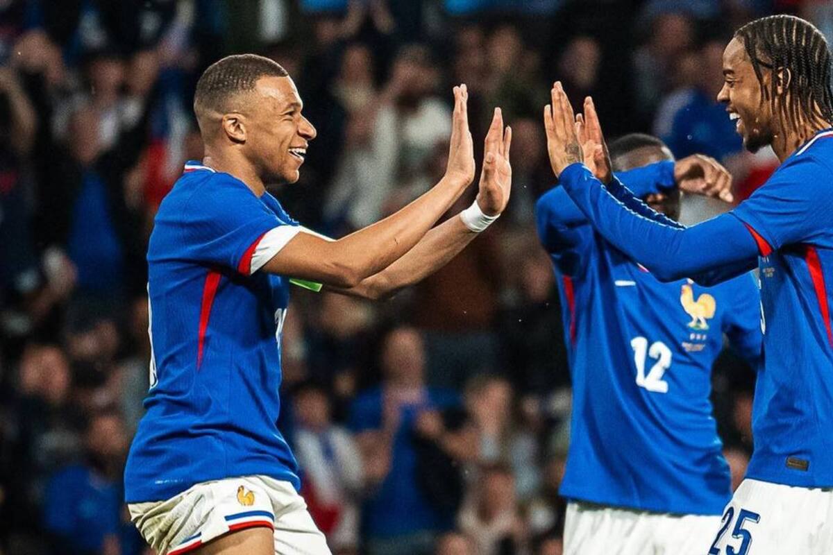 Mbappé luce en goleada de Francia