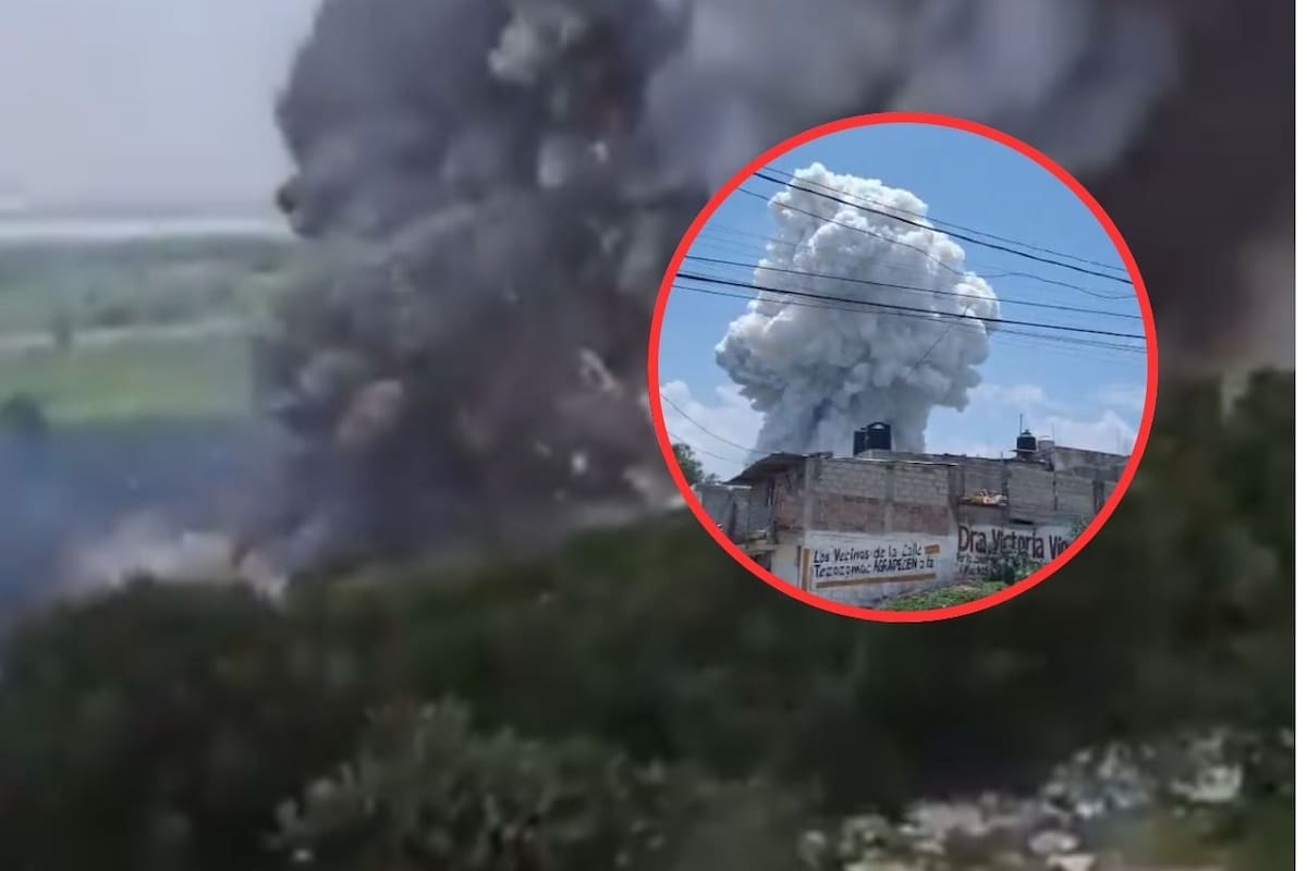 Aumenta a dos la cifra de muertos por explosión en talleres de pirotecnia en Tultepec