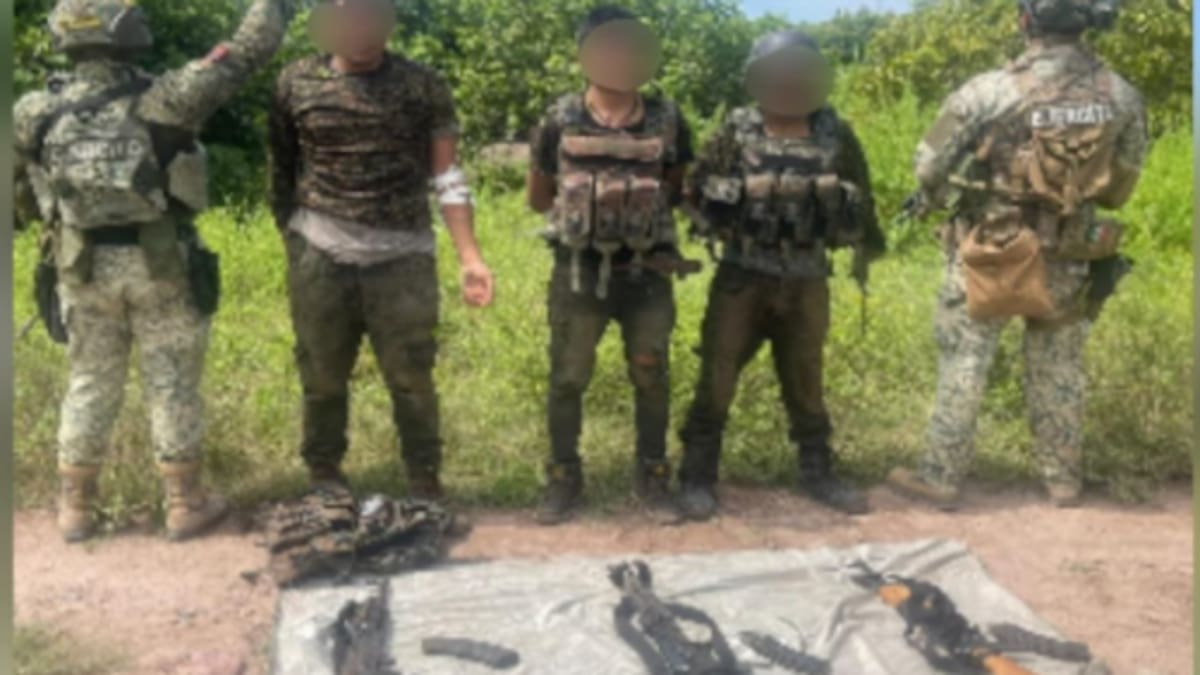 Detienen a 3 civiles armados en Escuinapa durante operativo