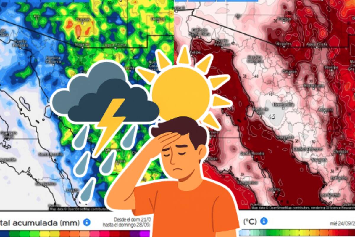 Tormentas eléctricas y calor sofocante: Sonora vivirá una semana de clima extremo