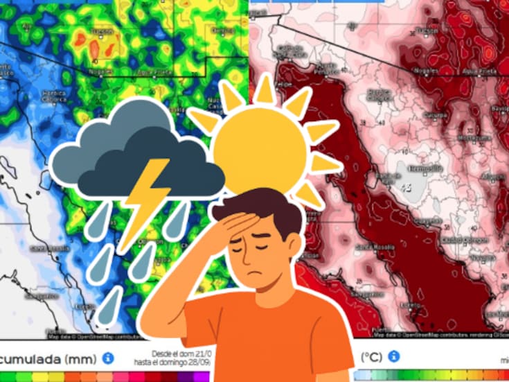Tormentas eléctricas y calor sofocante: Sonora vivirá una semana de clima extremo