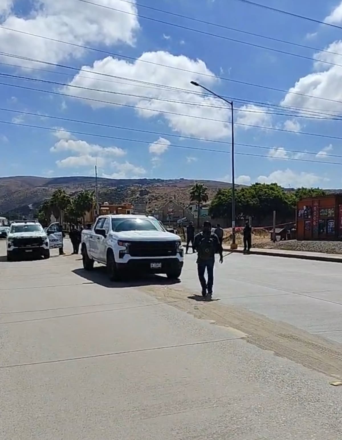 Los hechos ocurrieron la mañana del viernes 24 de abril sobre la Calle Lázaro Cárdenas y Horticultores de la Colonia Escorpión, rumbo a Villas del Real II. Foto: Cortesía