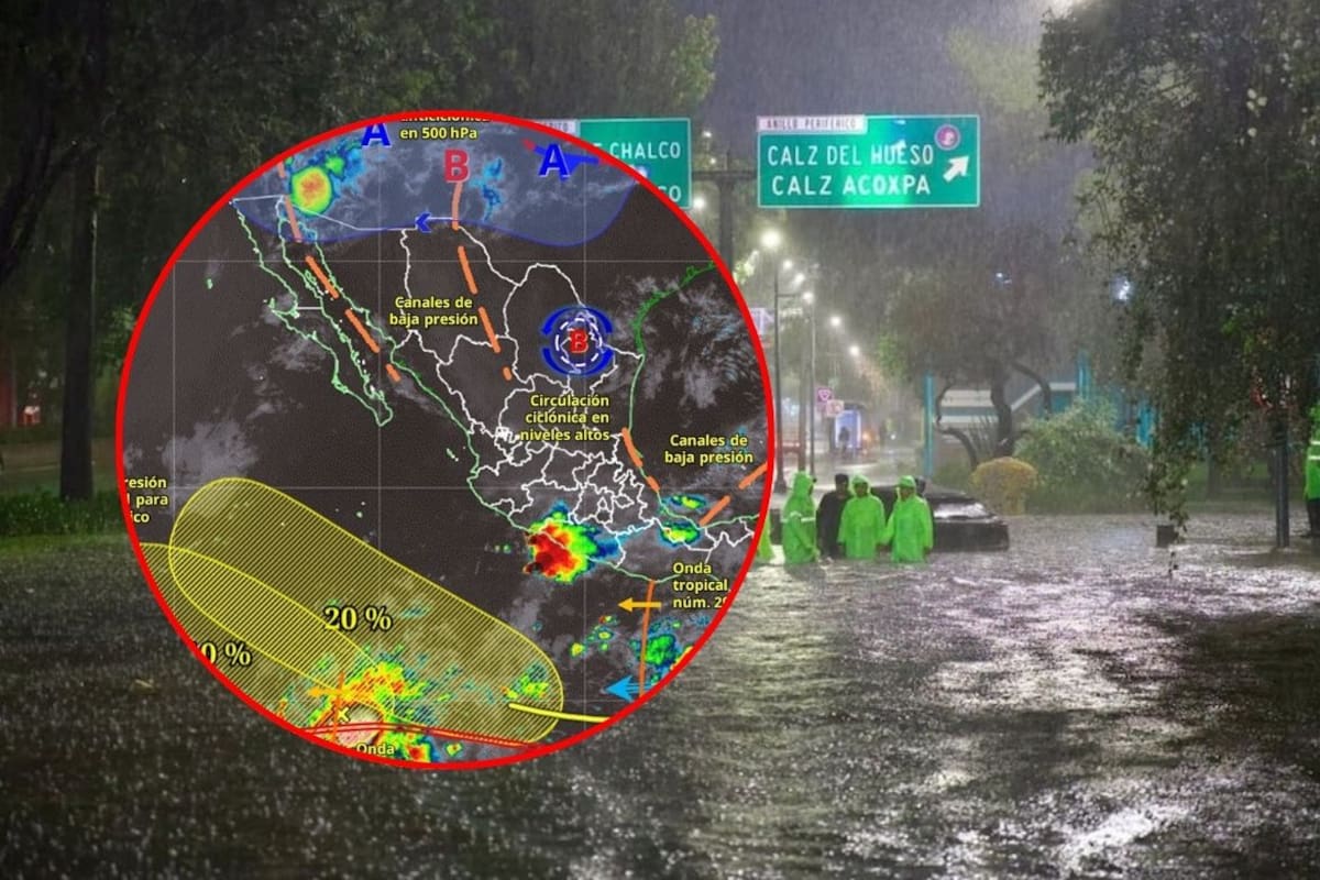 Monzón mexicano provocará lluvias intensas en Jalisco y muy fuertes en Colima, Michoacán y Guerrero; calor superará los 45 °C