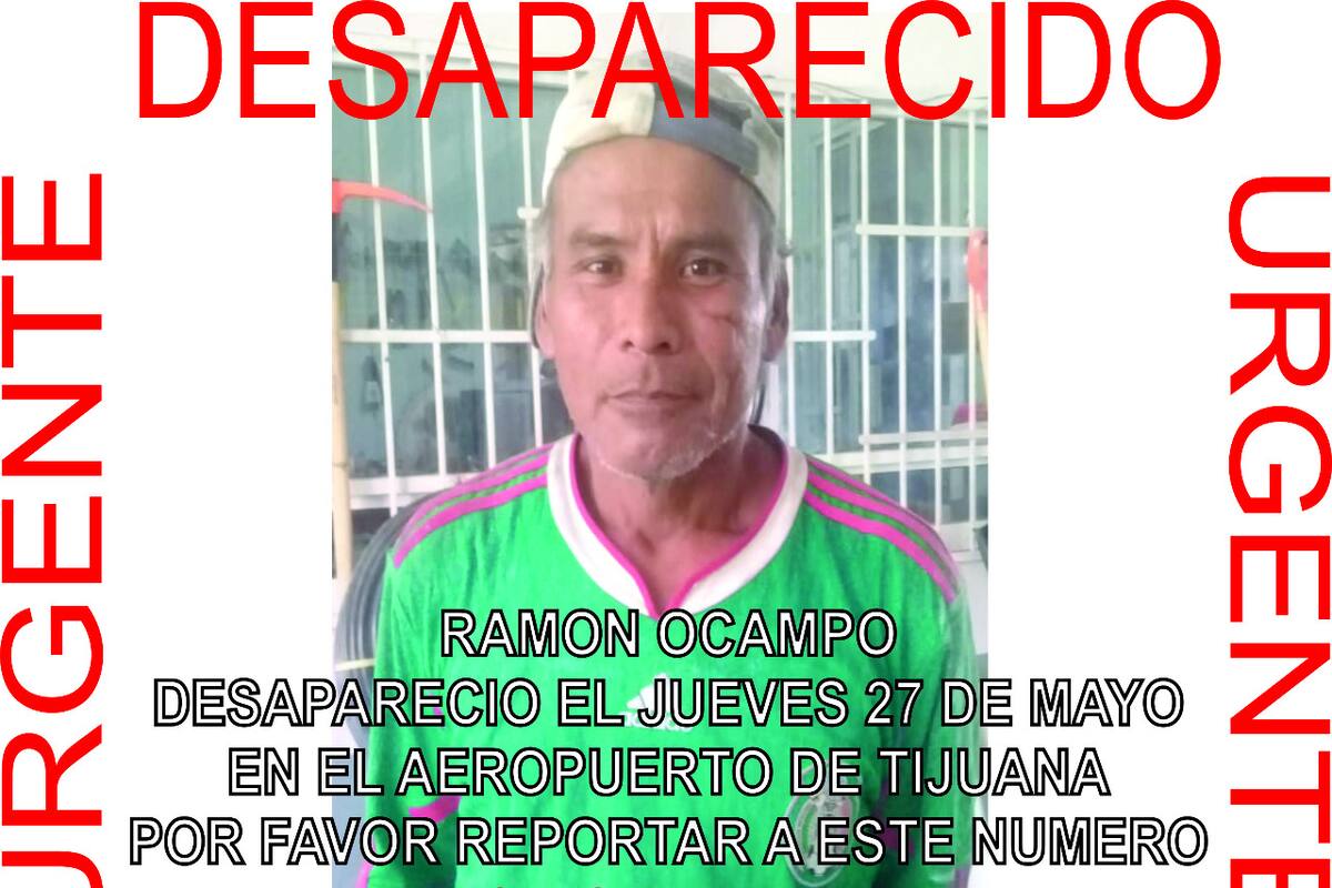 Piden ayuda para localizar a Ramón Ocampo
