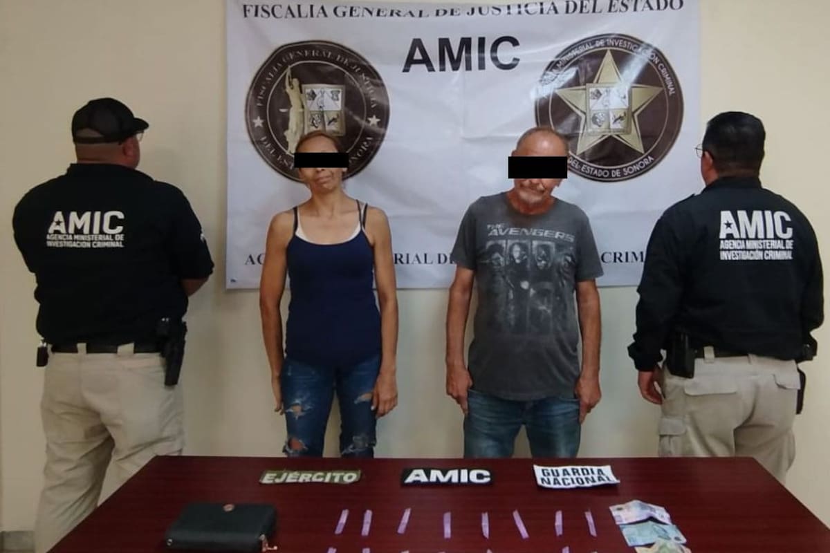Cateo en la colonia Sonora deja dos detenidos y decomiso de “cristal” en SLRC