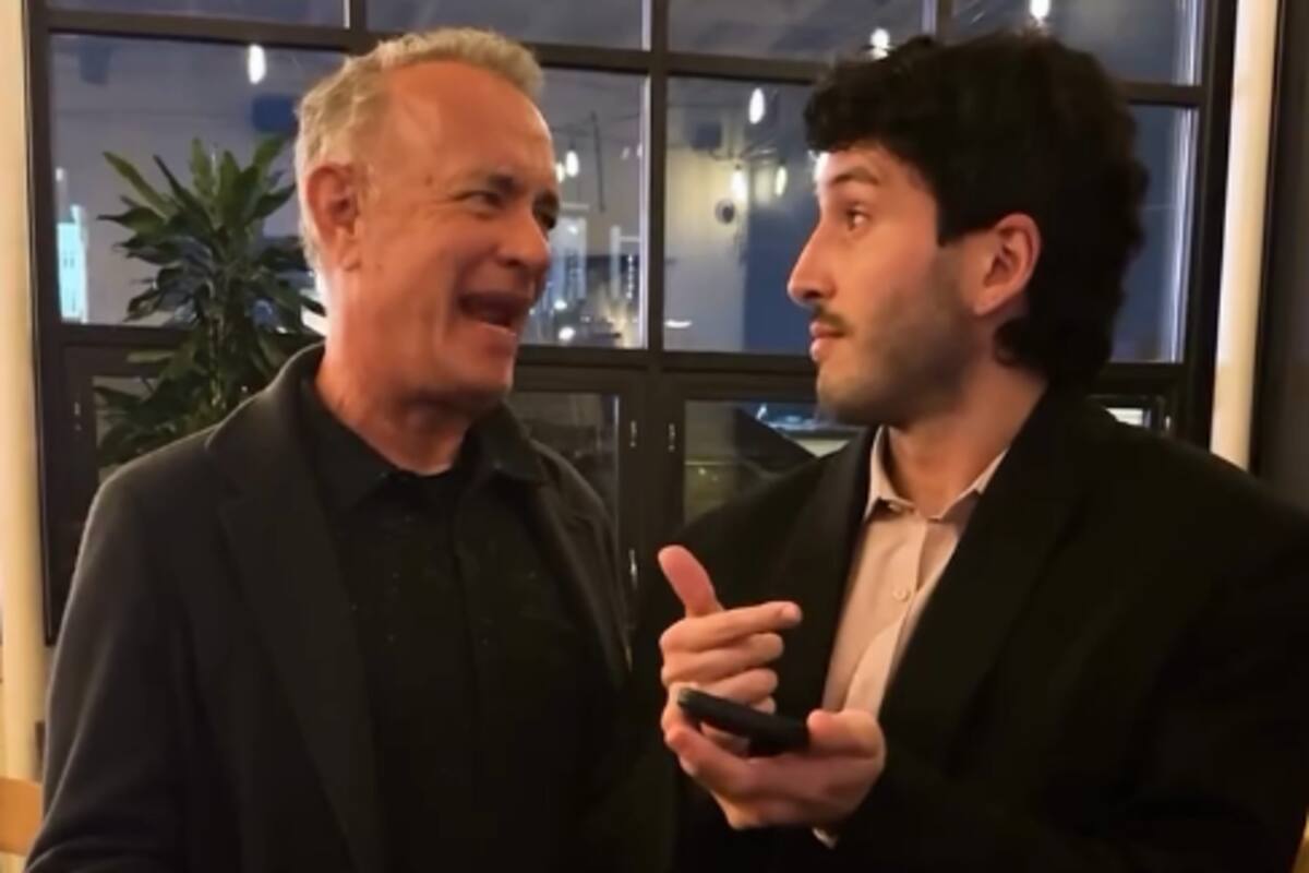 Sebastián Yatra y Tom Hanks sorprenden con “La Pelirroja”