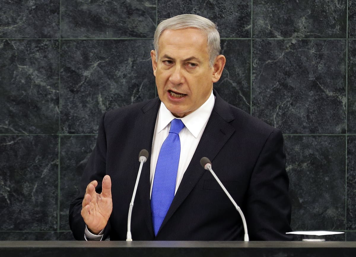 Netanyahu. (AP Photo/Seth Wenig, File)