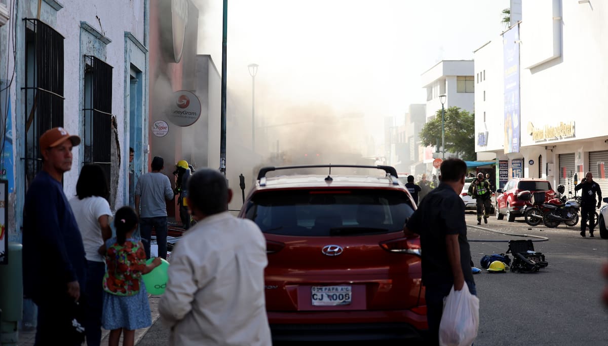 El incendio en Waldo’s dejó no solo pérdidas materiales, sino también un profundo impacto emocional entre los comerciantes de la zona. FOTO: JULIÁN ORTEGA