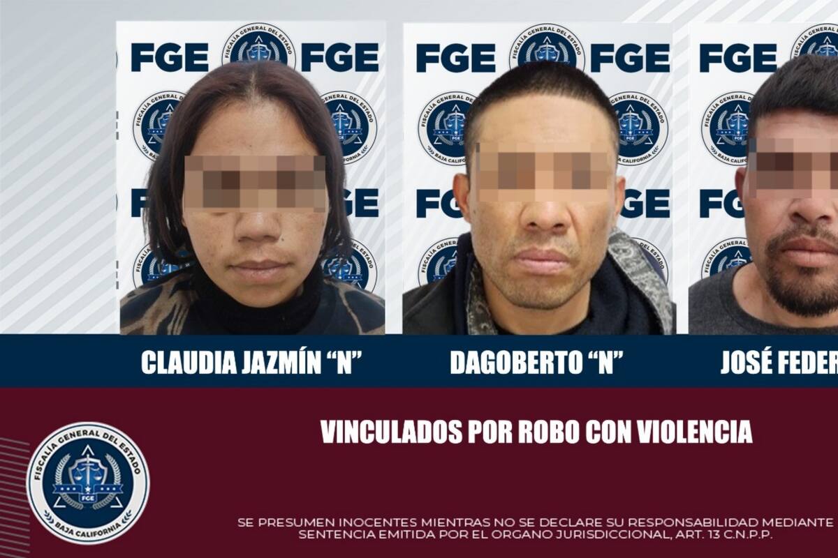 En prisión tres imputados por robos con violencia en Oxxo