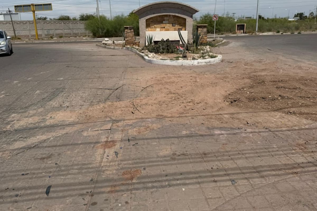 Constructora reparará hundimiento en Las Misiones de Ciudad Obregón; fuga de agua habría provocado daño