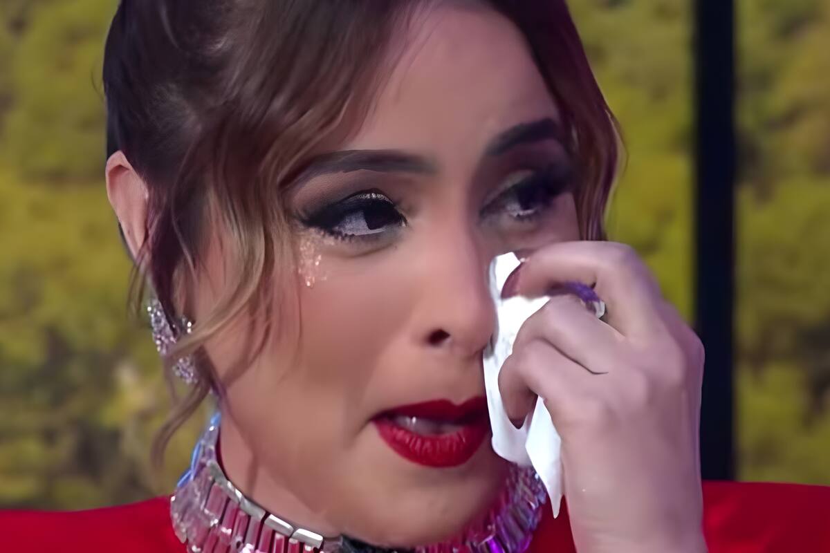 Entre lágrimas, Cynthia Rodríguez pide un bebe a Santa Claus