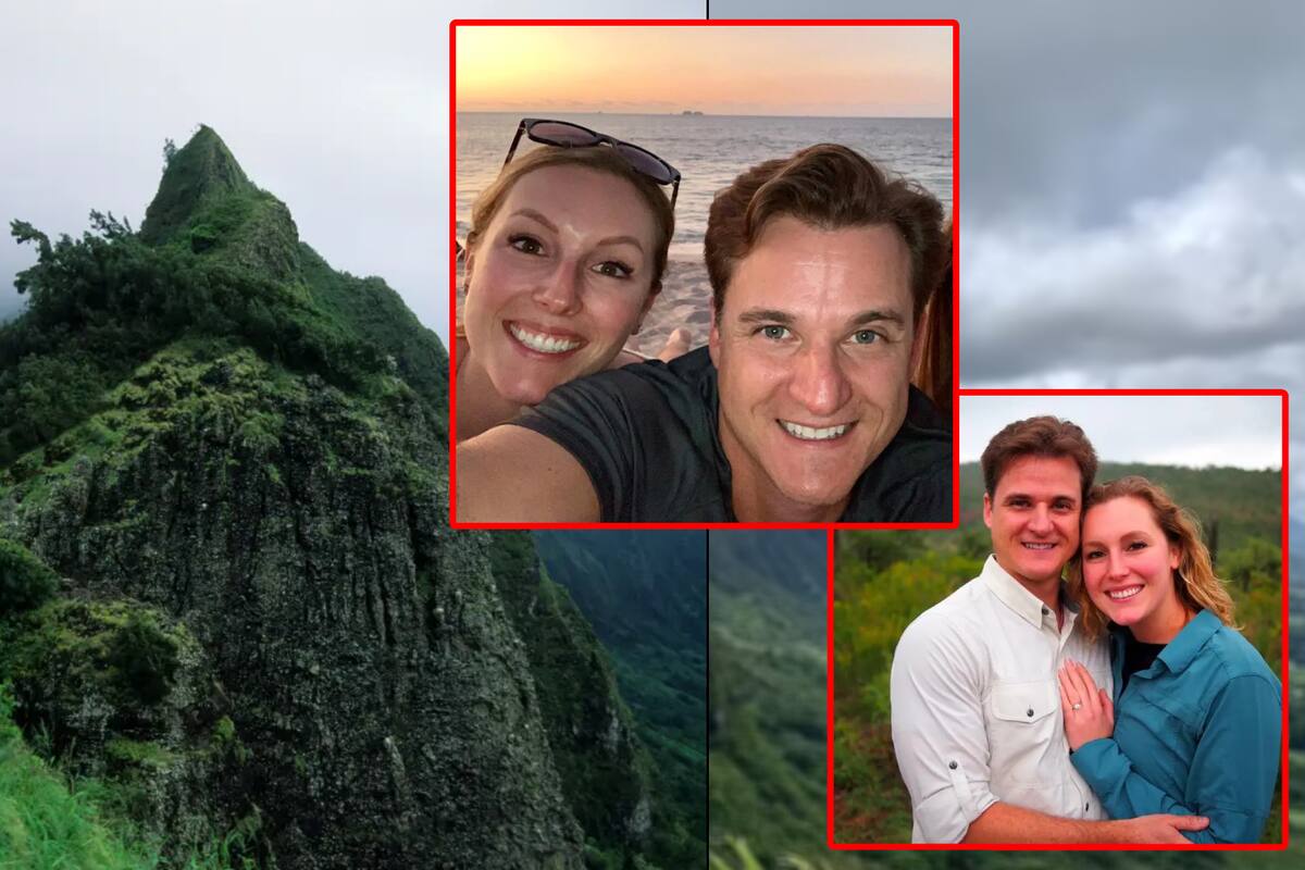 Doctor empujó a su esposa desde un mirador de Hawái y la golpeó con piedras, porque rechazó tomarse una foto con él