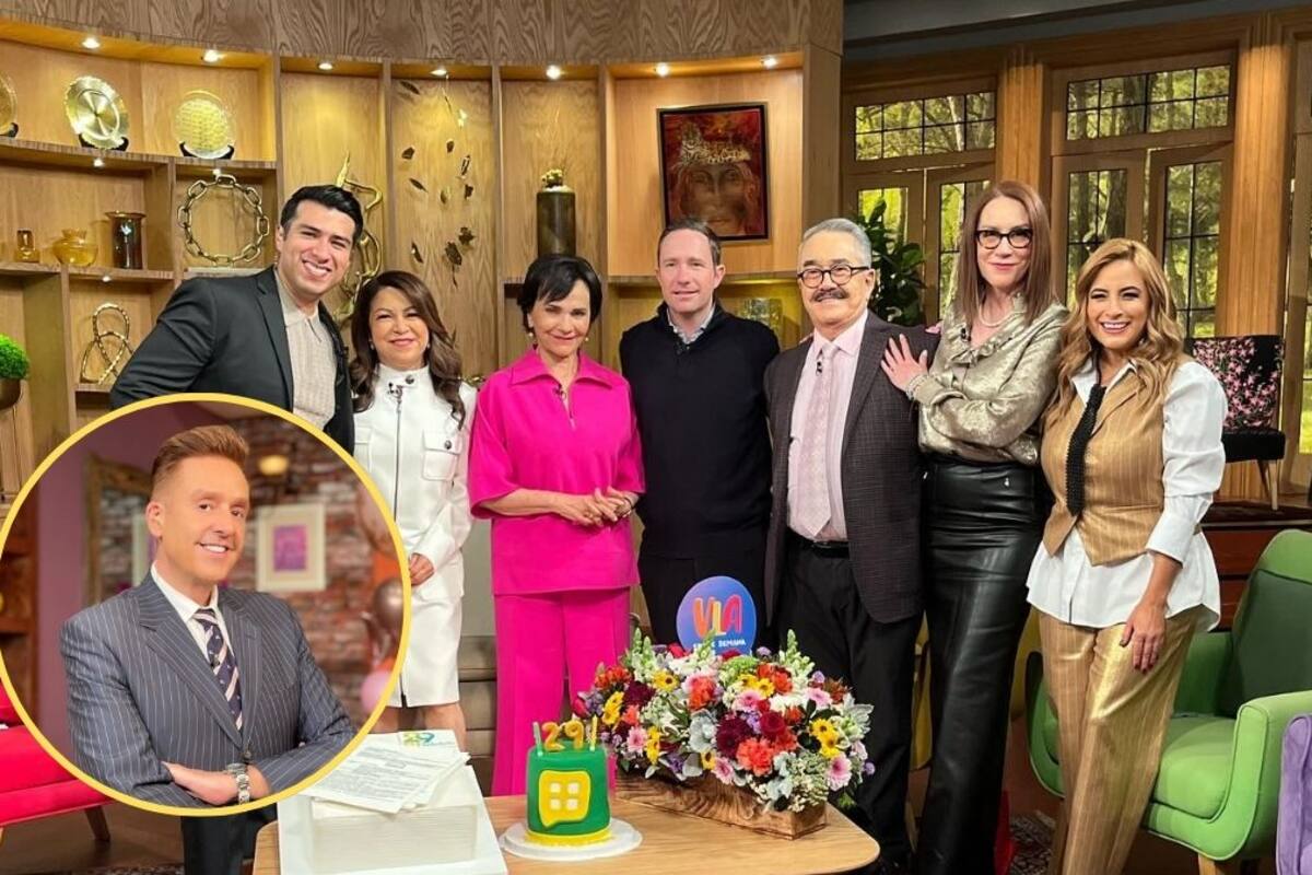 Daniel Bisogno celebra el aniversario de “Ventaneando” a través de una llamada telefónica