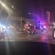 Pareja de motociclistas queda grave tras choque frente al Palacio Municipal de Ensenada