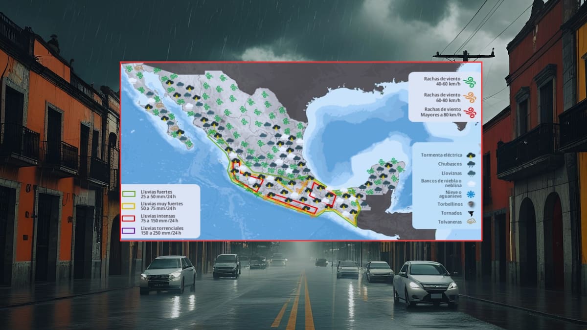 Tormenta tropical Ivo traerá lluvias intensas y oleaje elevado en el occidente de México. Foto: Especial
