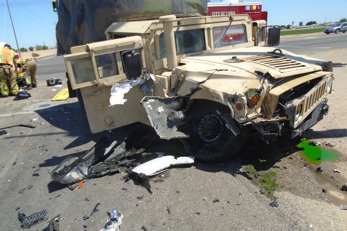 Marine causa choque en Yuma