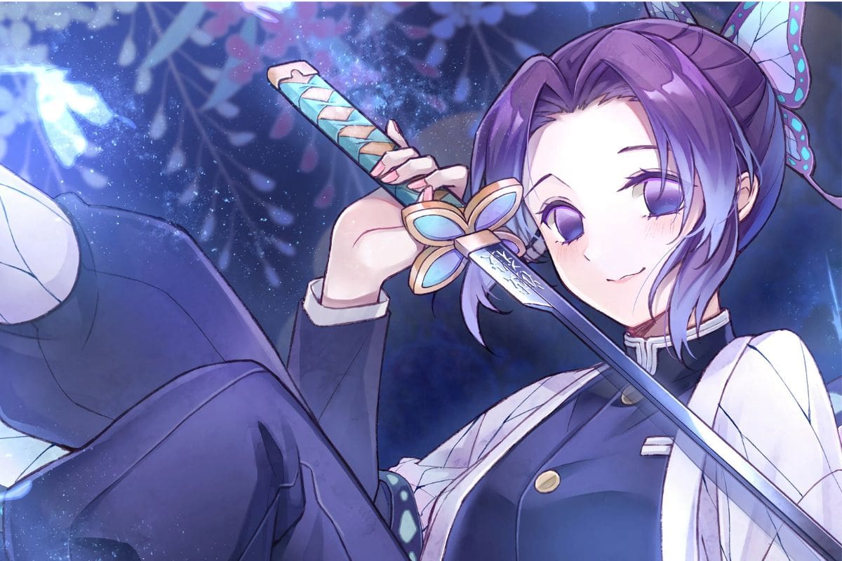 Shinobu de Kimetsu no Yaiba sería hermosa en la vida real según la IA