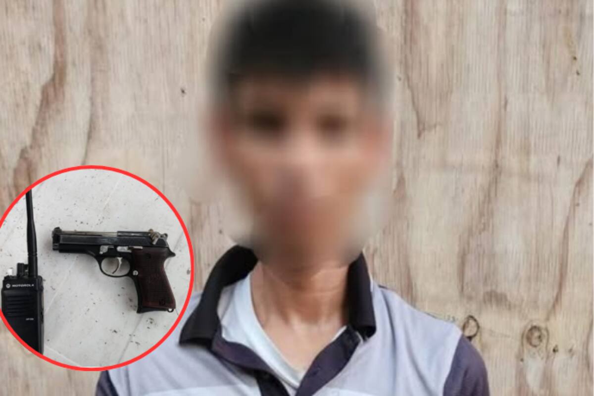 Civil armado con pistola y radio es asegurado tras persecución en carretera de Culiacán por fuerzas federales y estatales