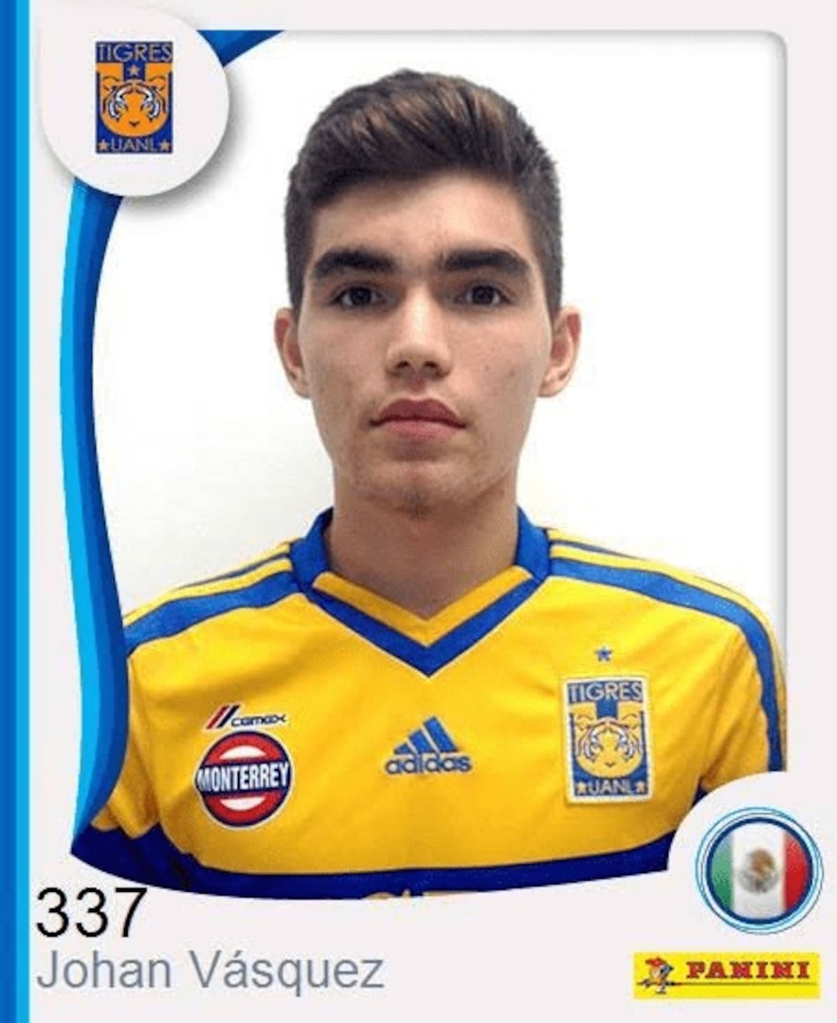Johan Vásquez pasó por Tigres en la categoría Sub-17. | Liga MX