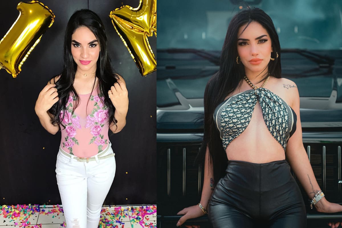 El antes y después de Kimberly Loaiza