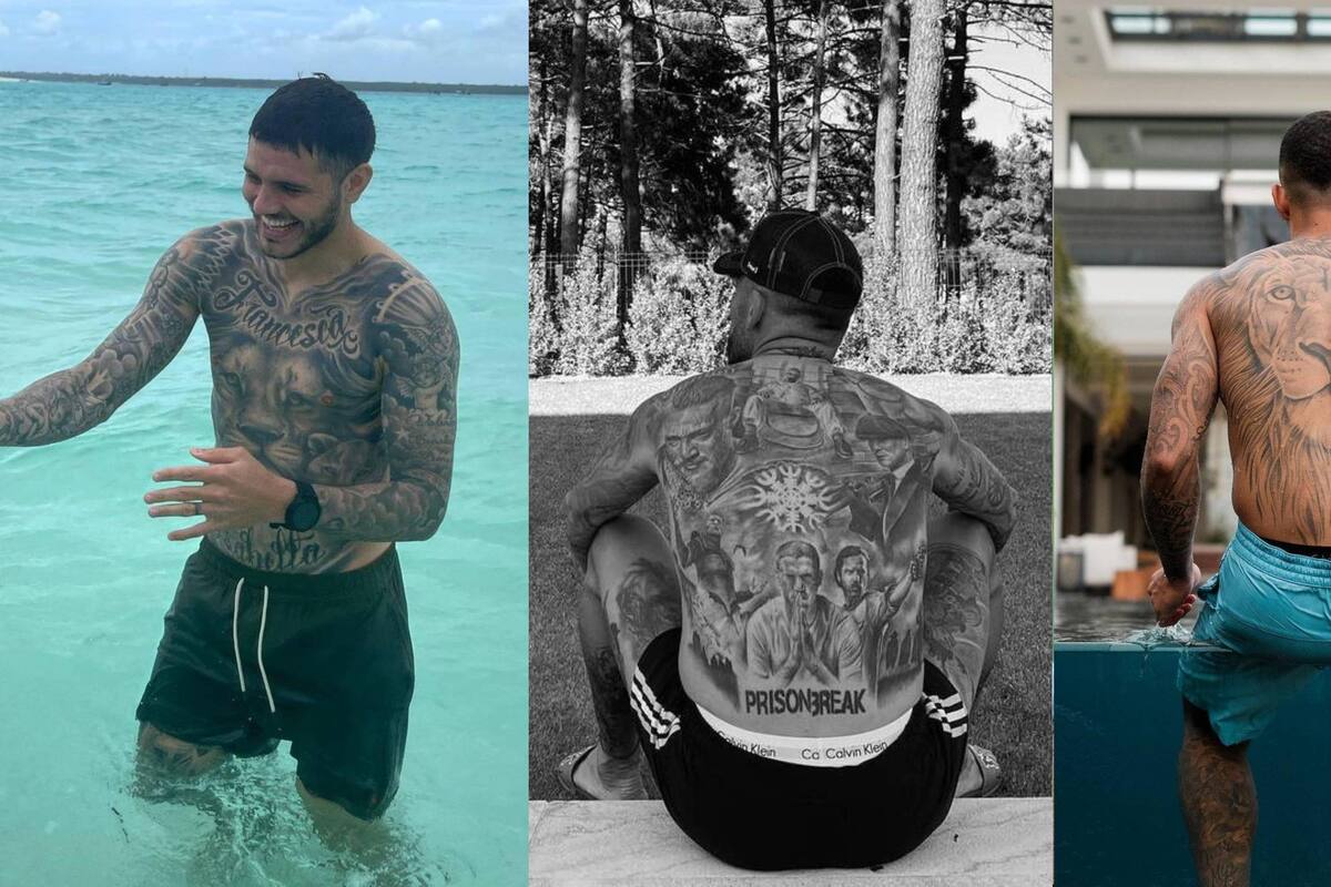 Tatuajes: Estos son los futbolistas con los tatuajes más impresionantes