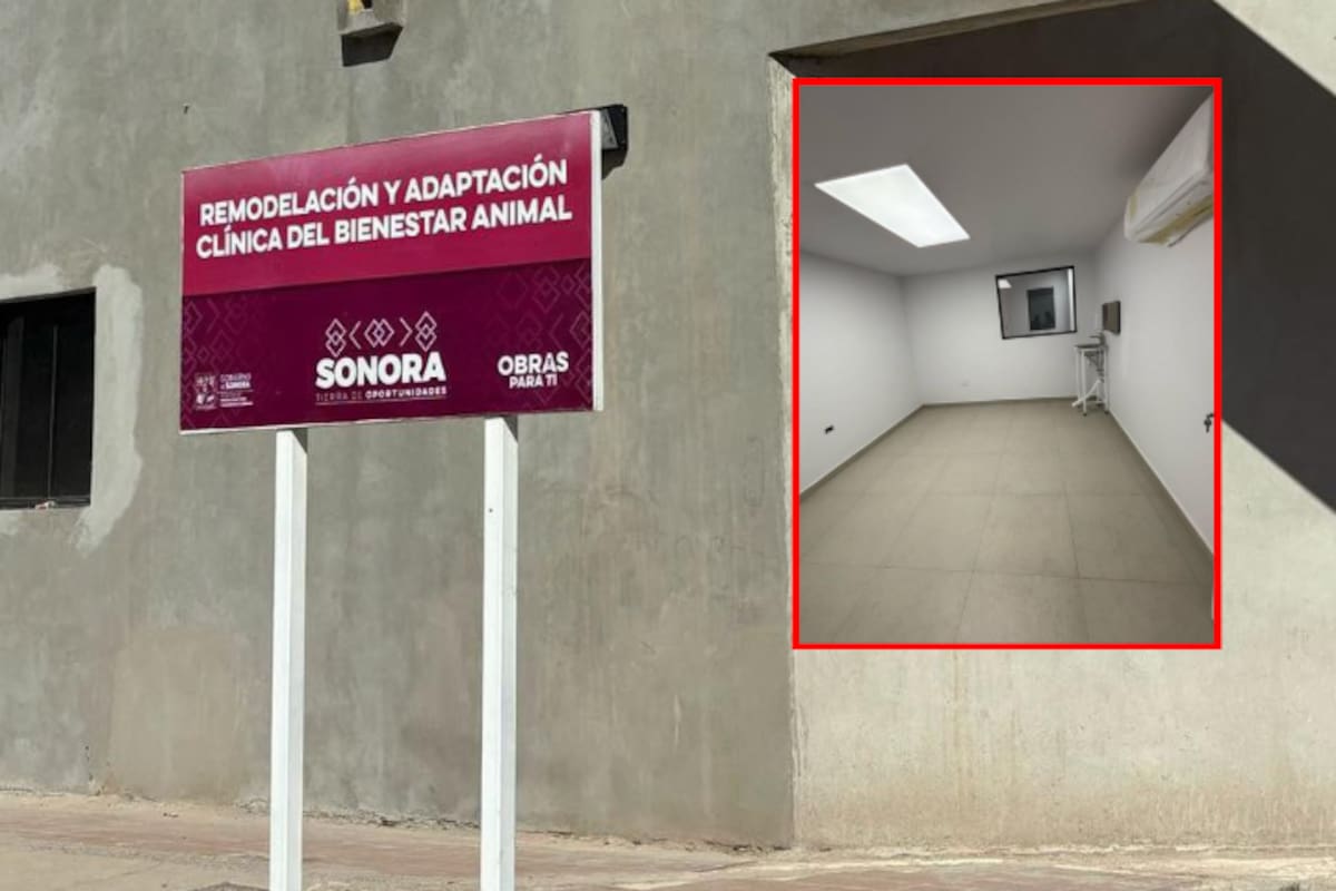 Clínica de Bienestar Animal en La Sauceda: obra pública terminada y equipada con casi 5 millones de pesos que permanece cerrada por decisión del gobierno, dejando a Sonora sin un espacio vital para la salud y el bienestar animal, según Caro Araiza