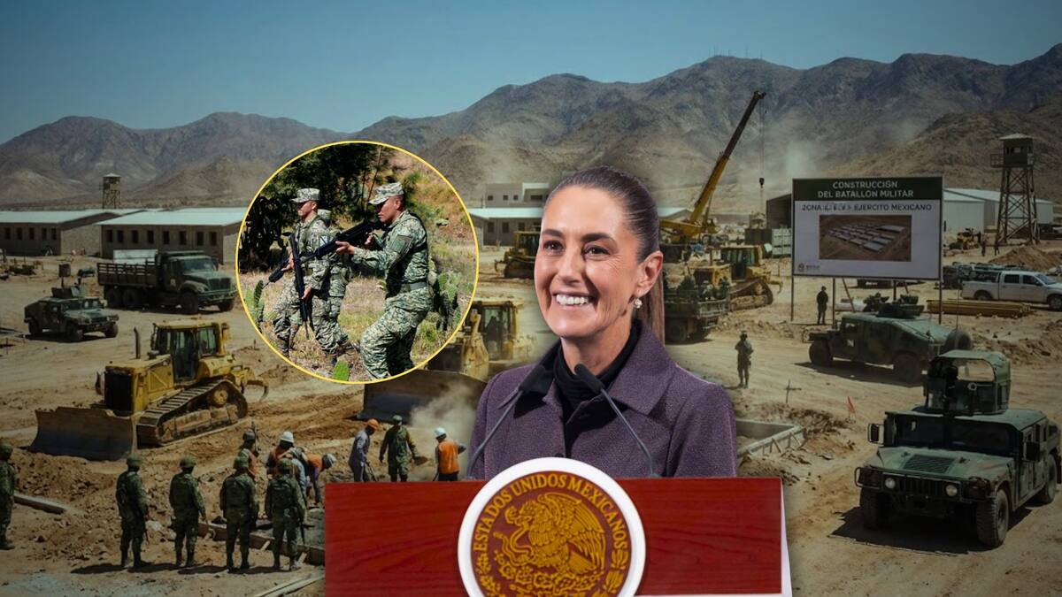 Claudia Sheinbaum envió al Senado una propuesta de reforma para regular la participación de fuerzas armadas mexicanas en misiones internacionales. Foto: Especial (Presidencia/IA)