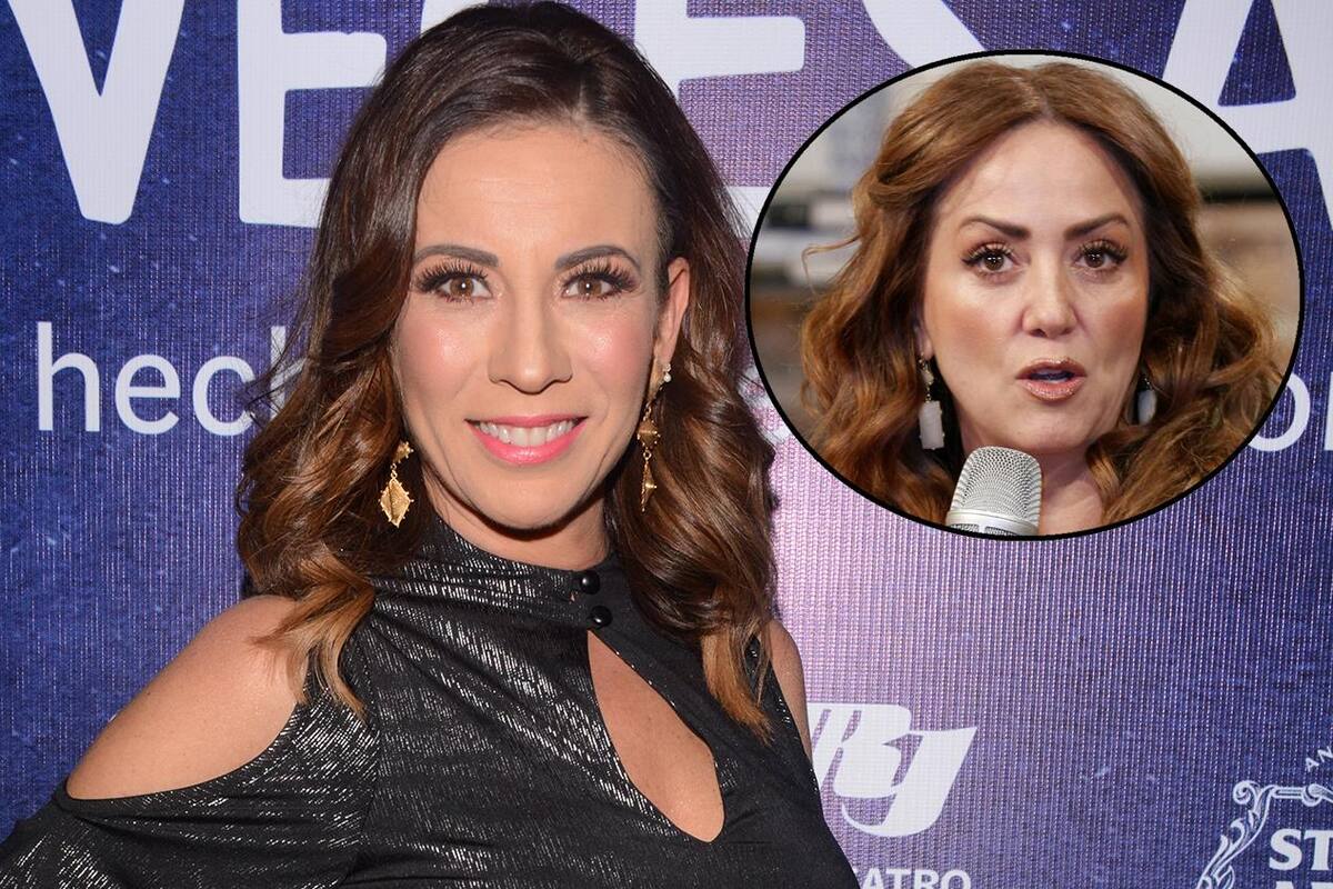 Andrea Legarreta contesta declaraciones de admiración de Ingrid Coronado