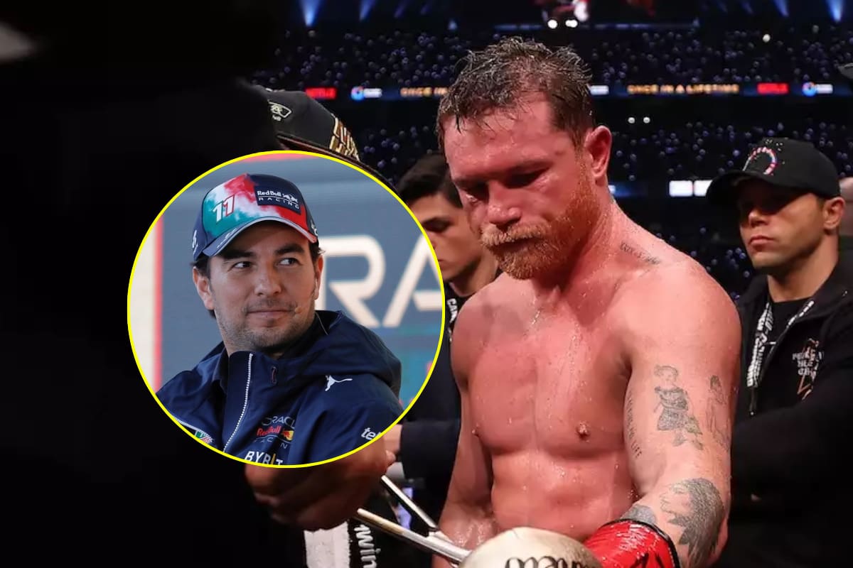 Checo Pérez dice estar “orgulloso” de Canelo pese a perder contra Crawford