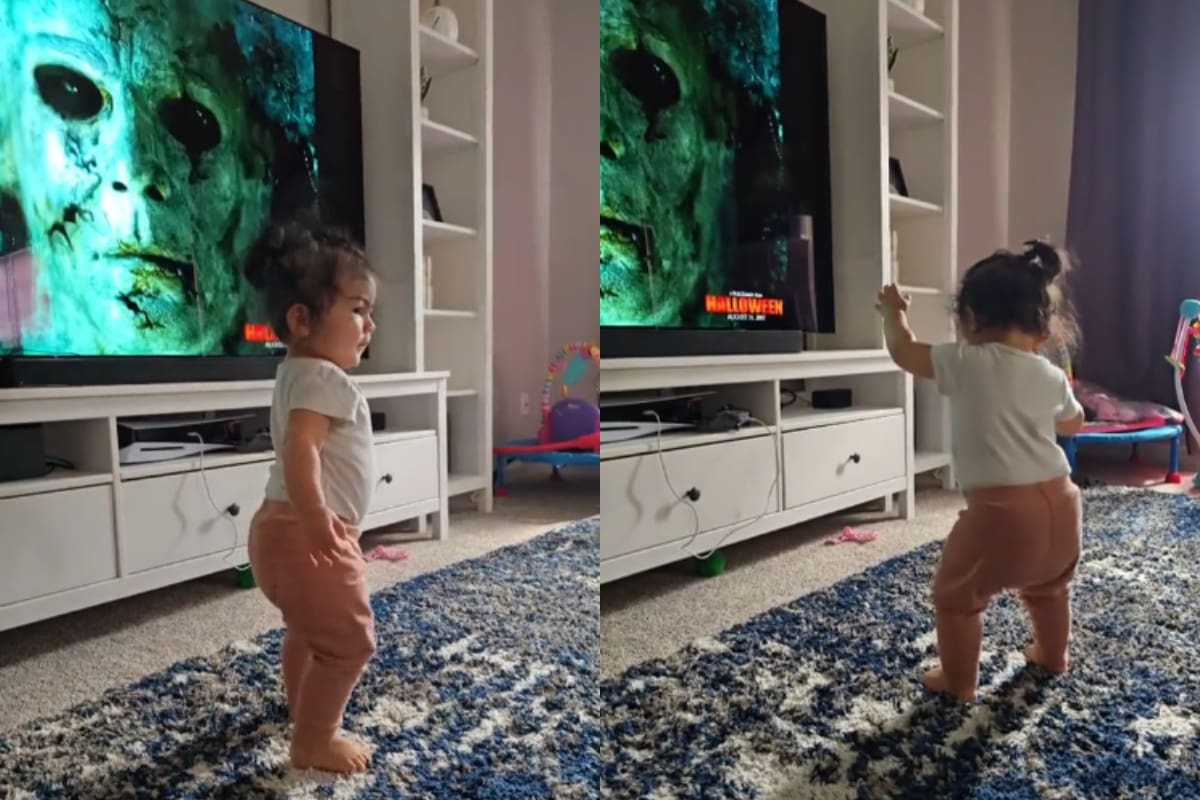 Niña se vuelve la sensación en TikTok bailando el icónico tema musical de ‘Halloween’