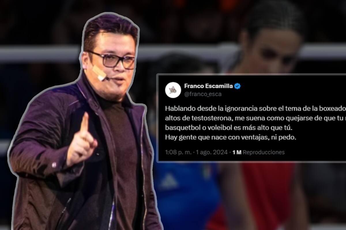 Franco Escamilla desata debate en redes sobre la polémica pelea de Imane Khelif en París 2024
