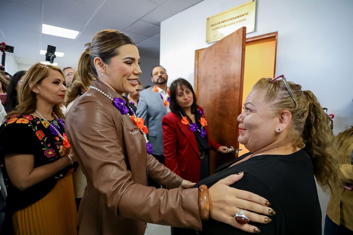 Refrenda gobernadora acceso a justicia para las mujeres con atención del Cejum las 24 horas