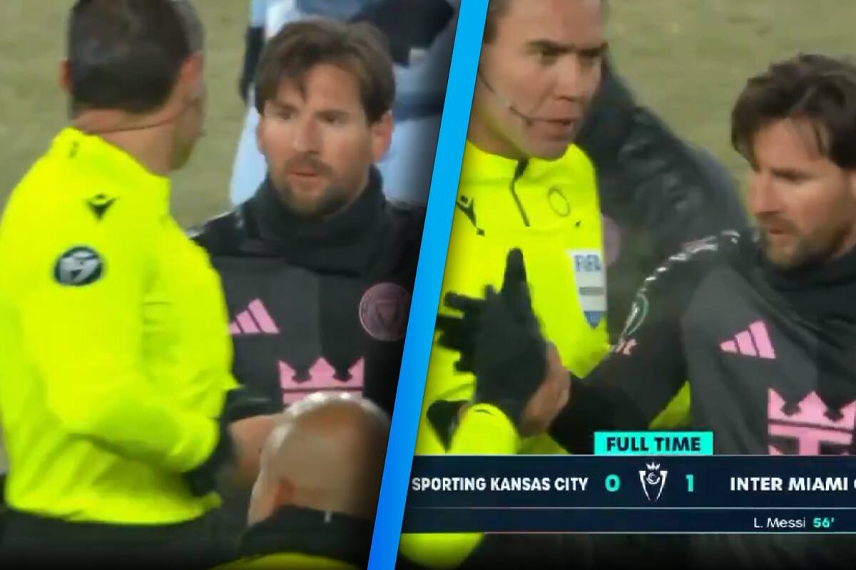 Concacaf castigó al árbitro mexicano, ‘Gato’ Ortiz, por pedirle un autógrafo a Messi, según informes