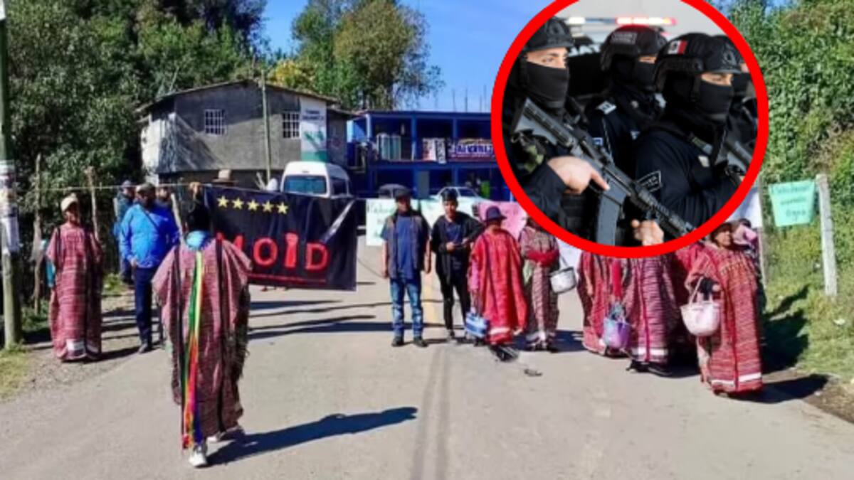 Tensión en San Isidro Platanillo en Oaxaca: calles vacías, escuelas cerradas y temor entre la población