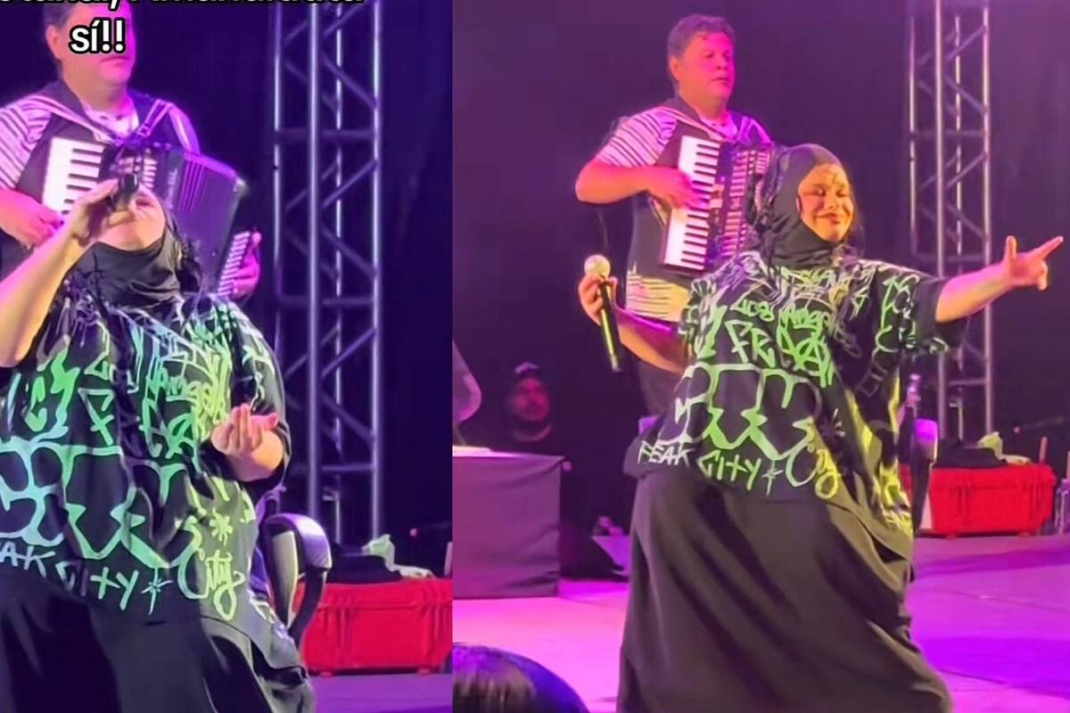 Amandititita sorprende al cantar sentada: ¿Qué le pasó?