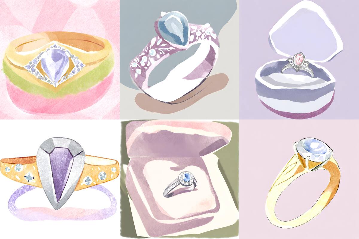 La verdadera historia detrás de los anillos de compromiso