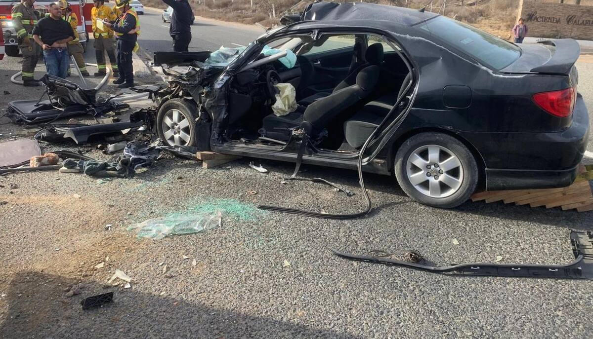 Las mujeres lesionadas fueron trasladadas al hospital para su atención médica.