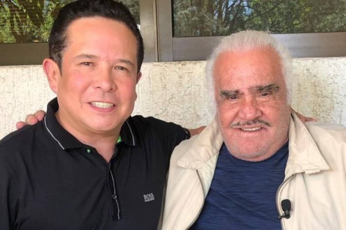 ¡No lo quiere! Vicente Fernández quiere agarrar a cachetadas a Gustavo Adolfo Infante