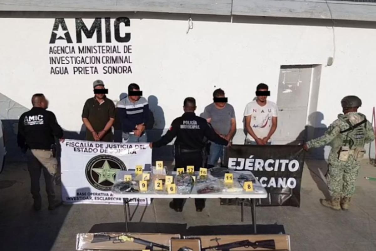 Desarticulan fraude de préstamos en Agua Prieta: Aseguran mil 500 tarjetas bancarias y detienen a cuatro personas
